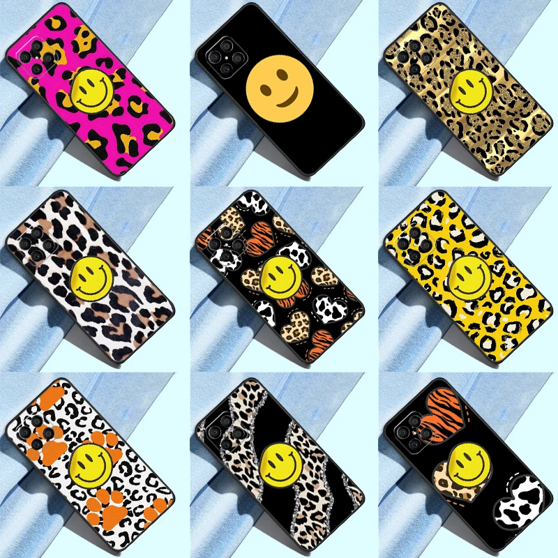 Cute Funny Trippy Smiley Face For Huawei Honor 50 X9 X8 X7 Magic4 Pro P50 P20 P40 P30 Lite P Smart Z 2021 Nova 5T Case