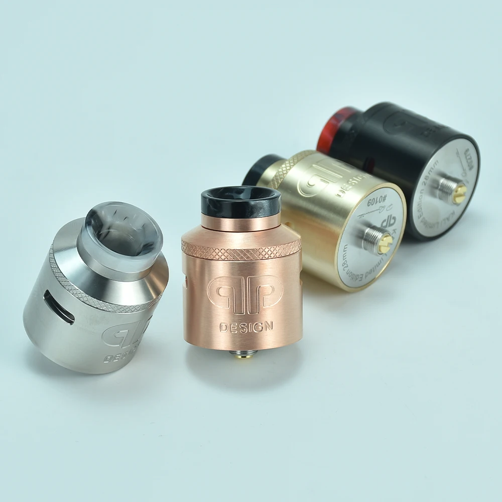 KaLi V2 28Mm Rda Phiên Bản Giới Hạn QP Thiết Kế Ống Giác Hơi Xe Tăng 316ss BF PIN Vape Atomizer Xe Tăng RDA