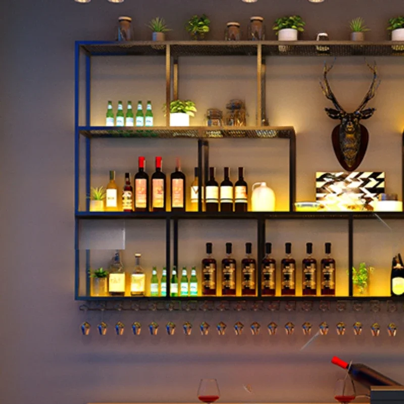 Rack de vinho armazenamento simples restaurante móveis titular mini bar garrafas de licor organização botellero vino gabinete equipamentos clube