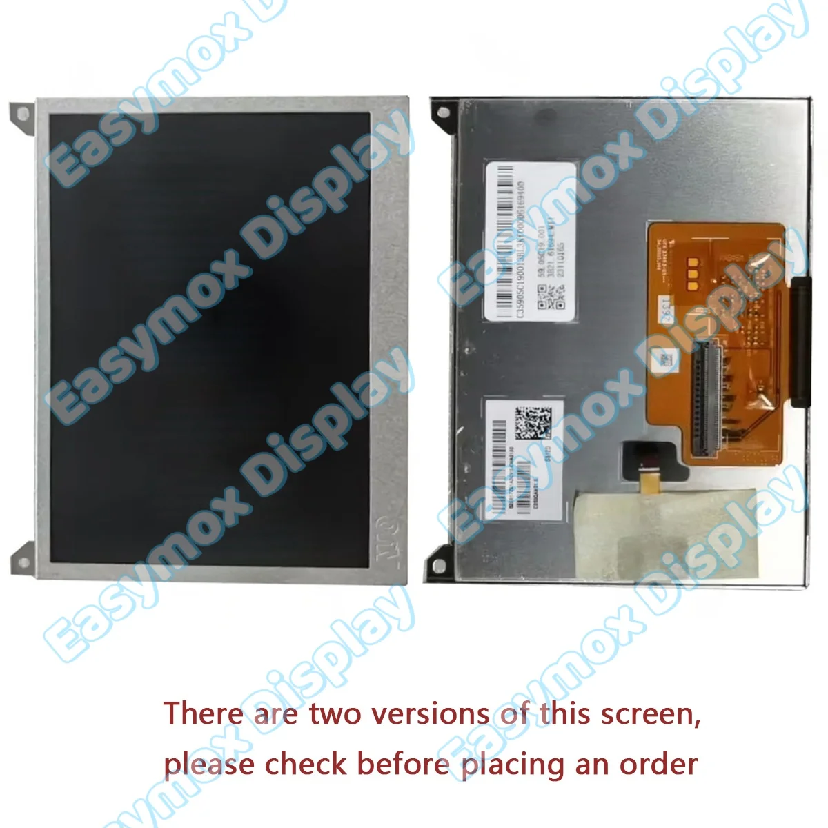 

C050QAN01 C050QAN01.0 59.05C19.001 5" Inch LCD DISPLAY Screen For Radio GPS Navigation