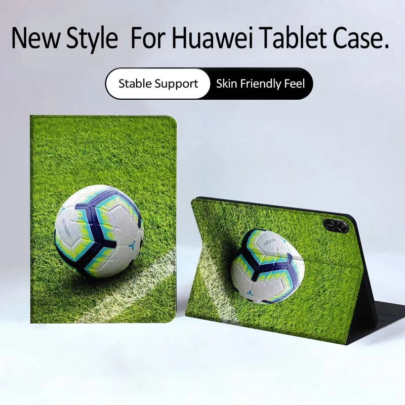 

Чехол для планшета с футбольным дизайном для Huawei MatePad Pro Air 12 X Honor Pad 8 V8 9 13 GT GT2 3 12.6 13.3 дюймов