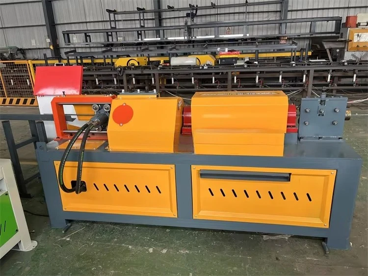 YG 0-100m/min Frequency Conversion Rebar Straightening And Cutting Machine For Coiled Rebar Processing