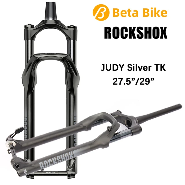 SRAM Rockshox Judy Silver TK MTB Bike 27.5er 29er wheel 15x110mm Boost 1.5T  Fork 100mm Travel Manual Lock Bicycle Accessories - AliExpress