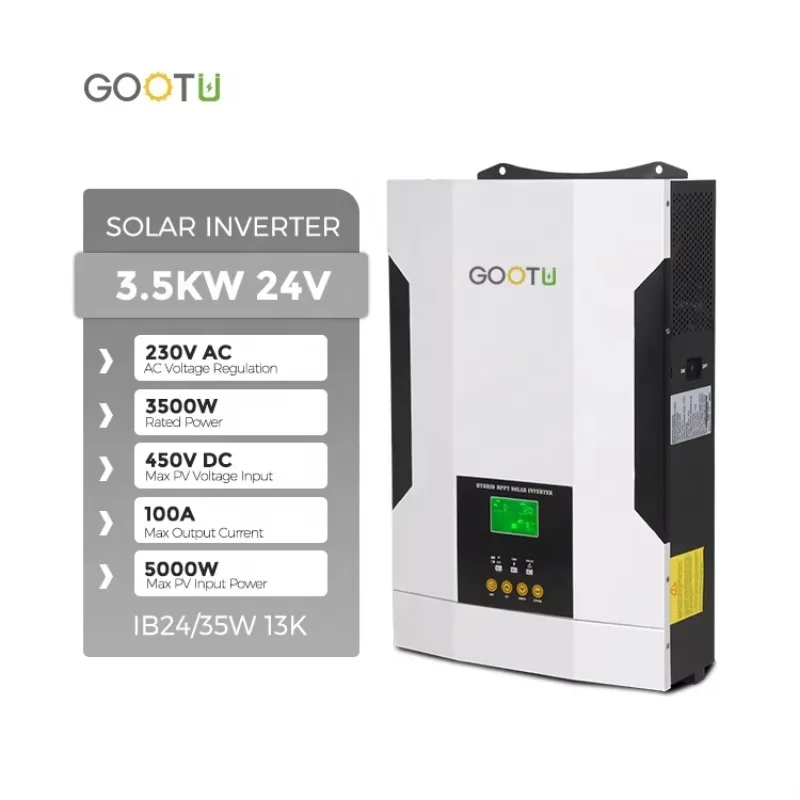 3KW 5.5KW All in One 24V 48V Single Phase Pure Sine Wave Off Grid Solar Inverter With 100A MPPT Solar Charge Controller