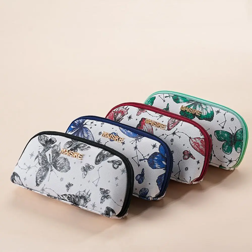 Portafoglio con pochette a farfalla jacquard Porta carte di credito Pochette Borsa a fiori Portamonete Portamonete Portamonete da donna Borsa lunga da esterno