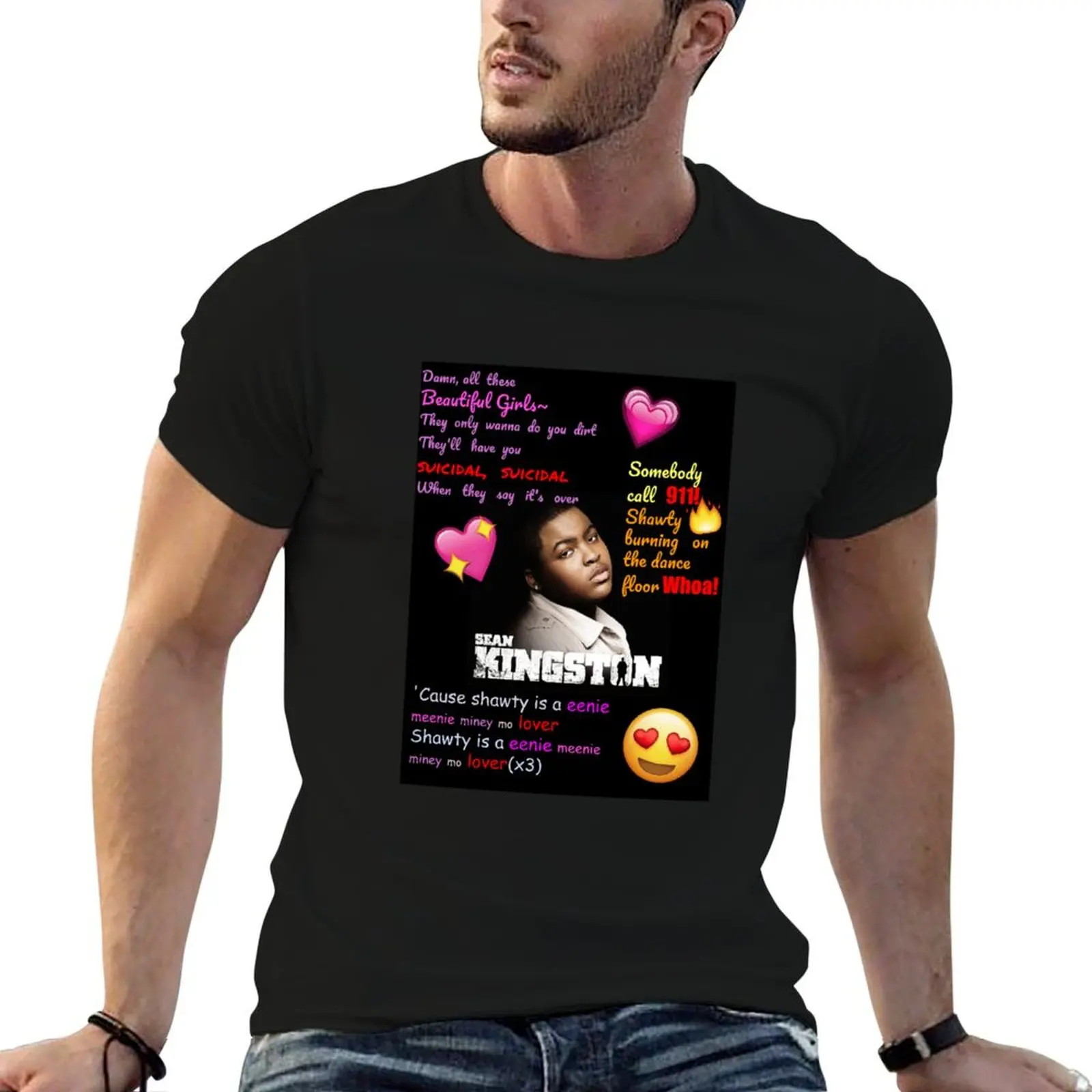 Sean Kingston T-Shirt Utility Work Short Sleeve Top