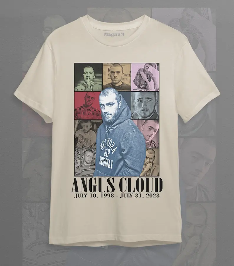 

Angus Cloud The Eras tour Unisex Softstyle T-Shirt