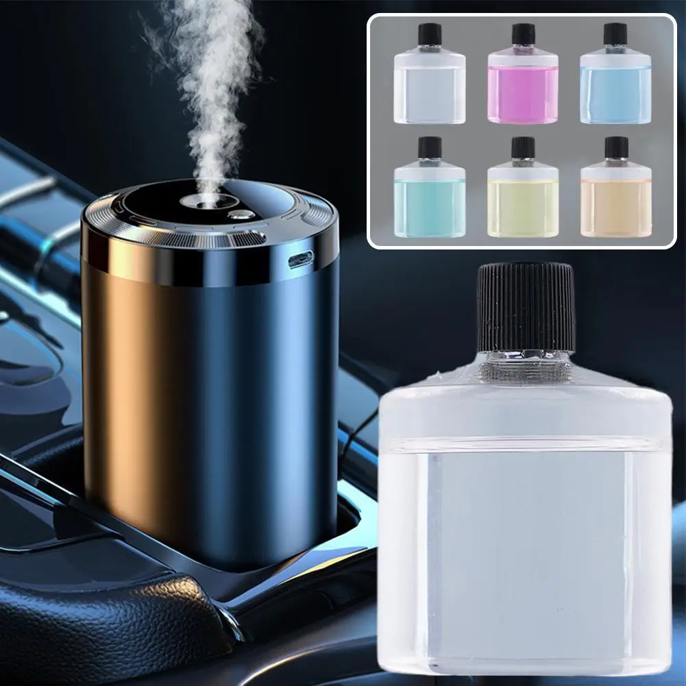 Reemplazo de aromaterapia para coche, 50ML, múltiples fragancias para difusor de aire eléctrico para coche, Aroma C8M8