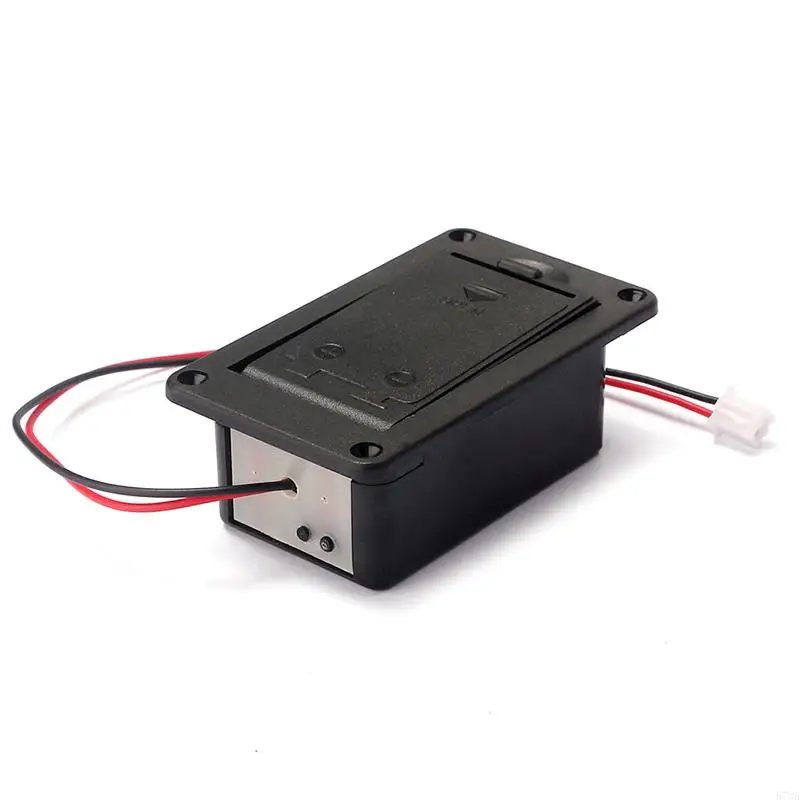 573A 1PC 9V Battery Holder for Case Box Cover For Guitar Bass Active Pickup Connector