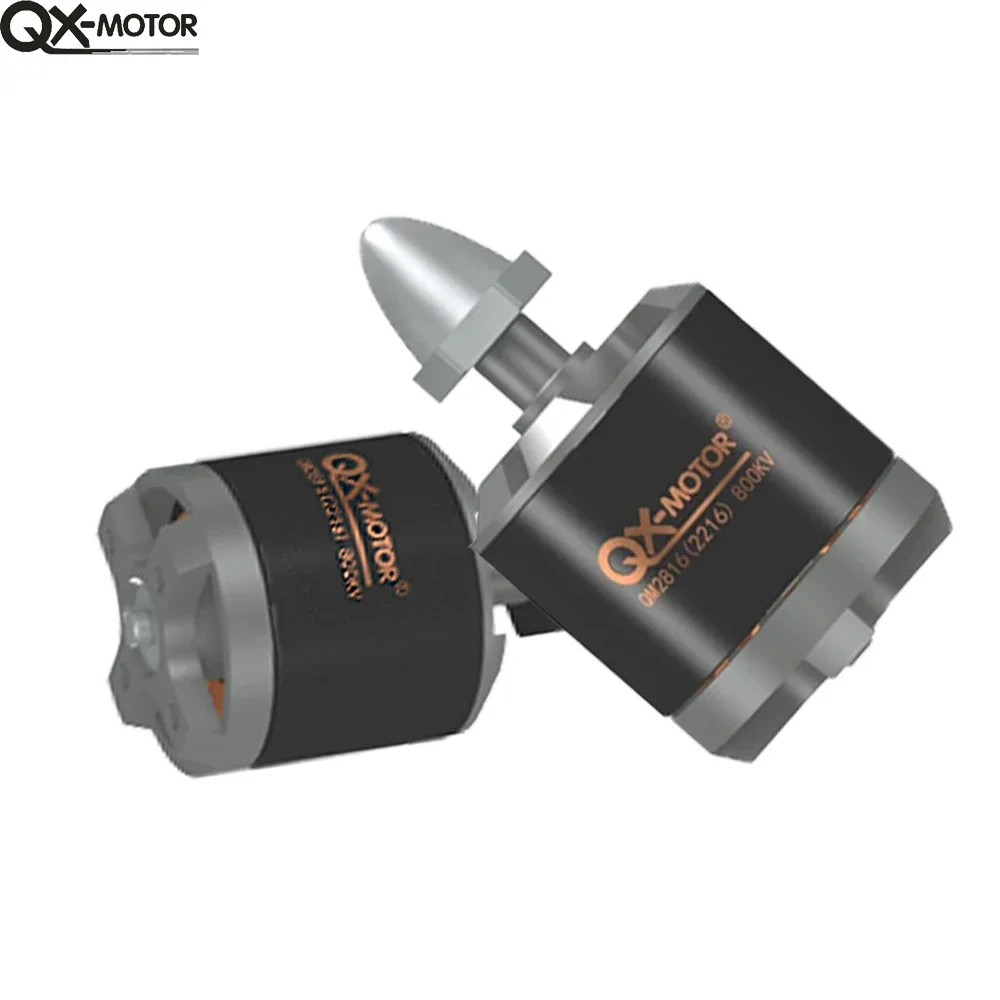 Um QX-motor motor sem escova QM2816(2216) 800KV 1100KV CW CCW para KIT compatível 1045 hélice RC avião