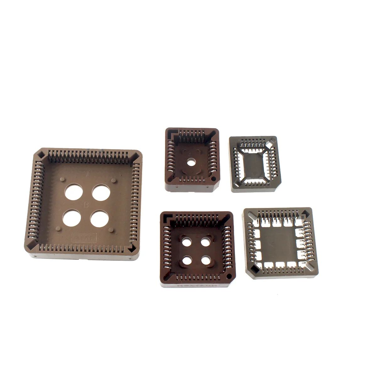 Adaptateur de prise IC, PLCC, PLCC32, PLCC44, SMD, DIP, 32 broches, 44 broches, 2 pièces