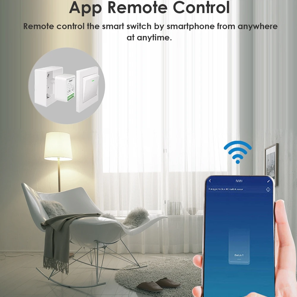 Tuya Zigbee Smart Switch Hub Gateway Support Two Way Control Remote Control App Work With Smart Life Alexa Google Home