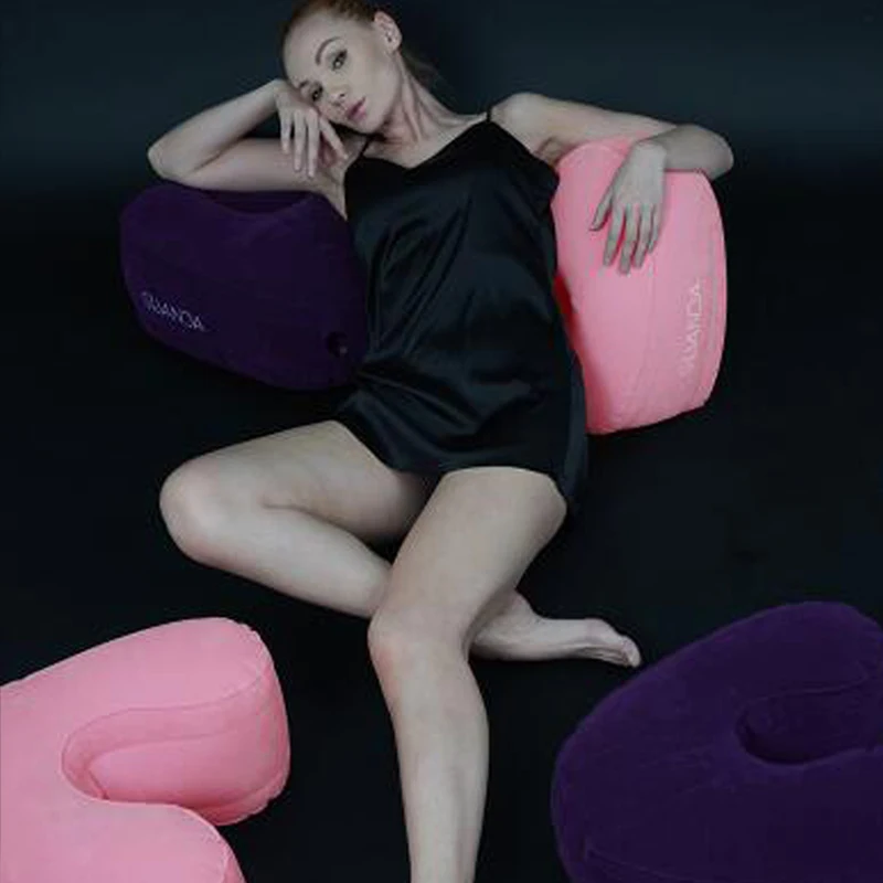 Inflatable U-Shaped Love Pillow Furniture Husband And Wife Love Body Position Aid Support Couples Games Exotic Night Cushion