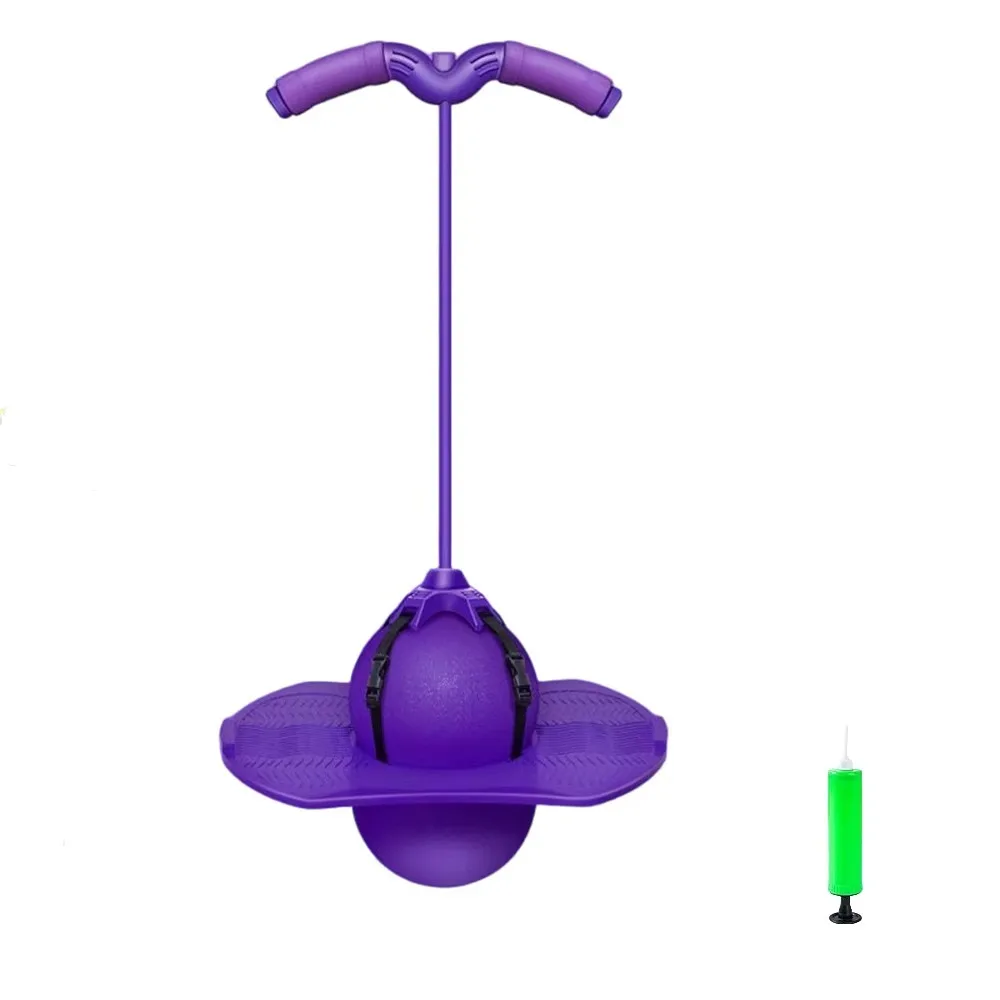 Nuova palla rimbalzante di lunga altezza, salto a rana, equilibrio a prova di esplosione, palla elastica, giocattolo sportivo, giocattolo da allenamento per bambini