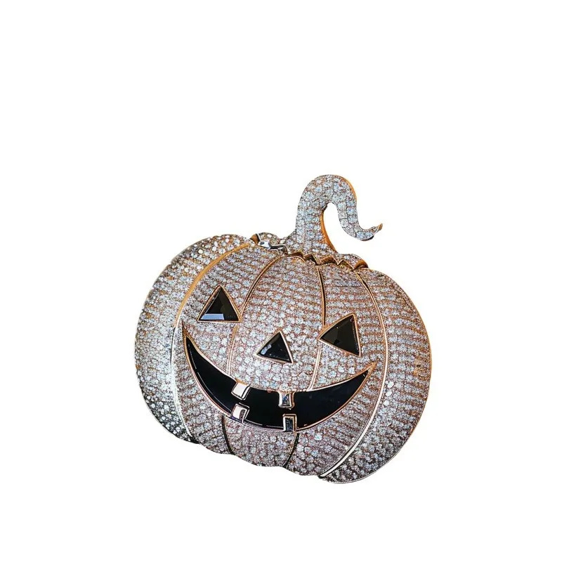 

Pastoral pumpkin brooch, Halloween corsage, gift accessories