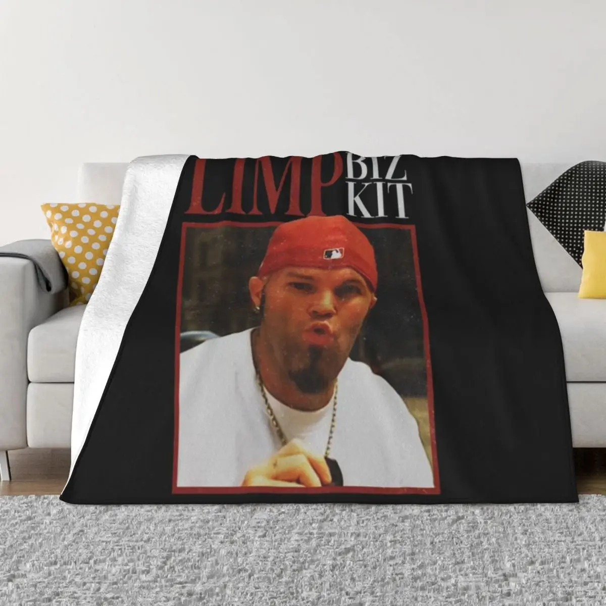 

Limp Bizkit Throw Blanket halloween Sofa Blanket Single Blanket christmas decoration