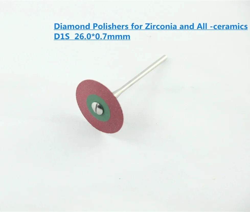 

Diamond Polishers for Zirconia And Emax- Lithium Disilicate For Dental lab Synthetic Rubber Grinding Disc