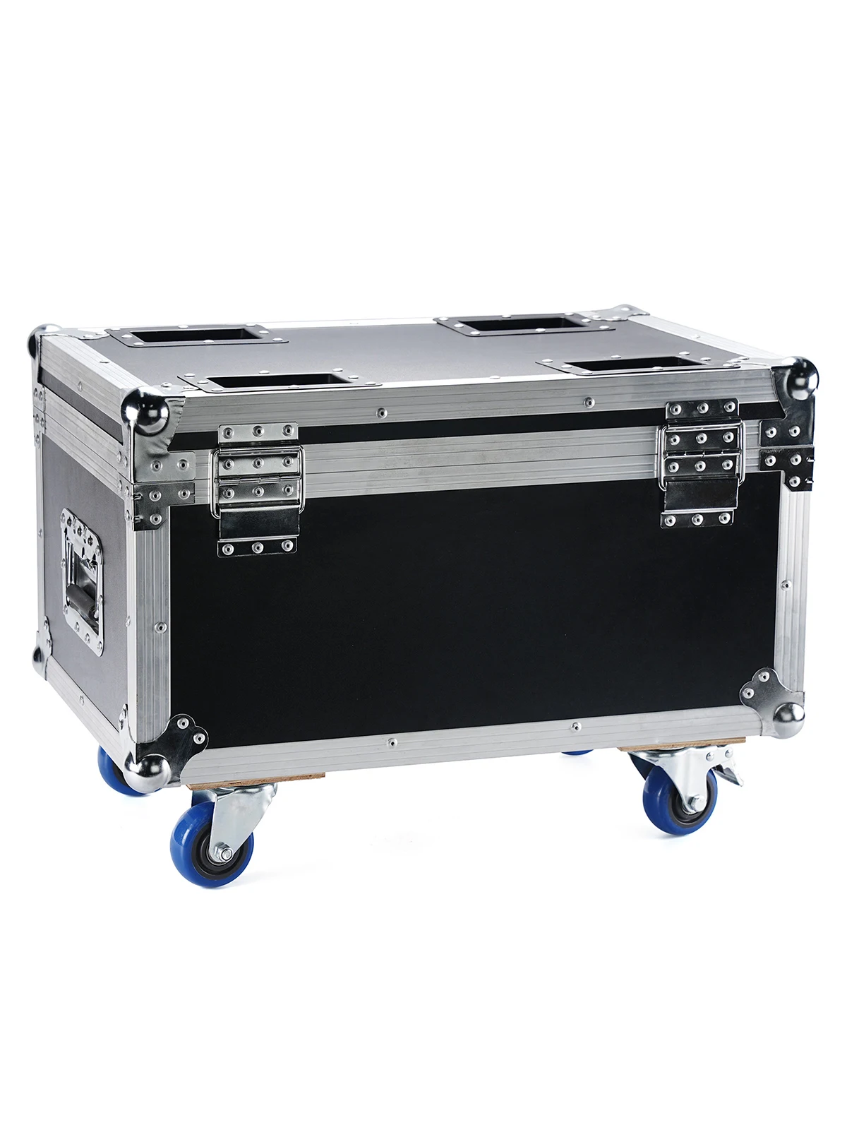 Nitehop Flightcase, robuste Gator-Koffer mit integrierten Rollen für 4x 18LED Par-Scheinwerfer, DJ-Party-Bühnenbeleuchtung, Flightcase
