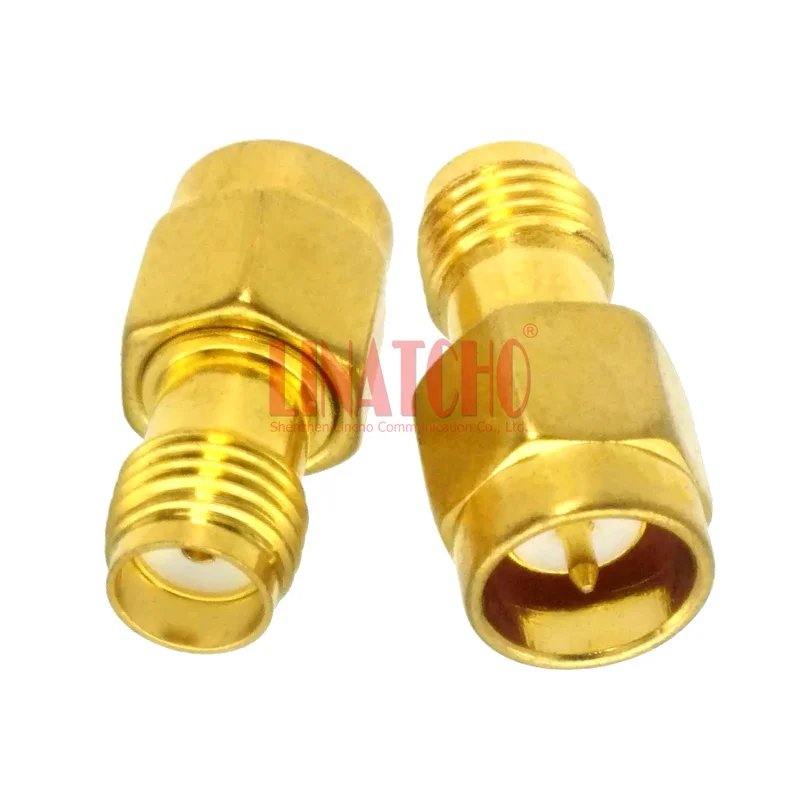 

50 ohm SMA Male to SMA Female Connector Plug to Jack RF Coax Coaxial Adapter