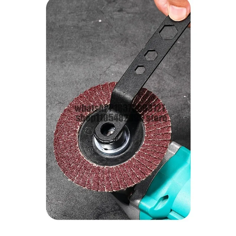 Four-claw angle grinder wrench newly upgraded universal wrench grinder special adjustment and disassembly adjustable tool