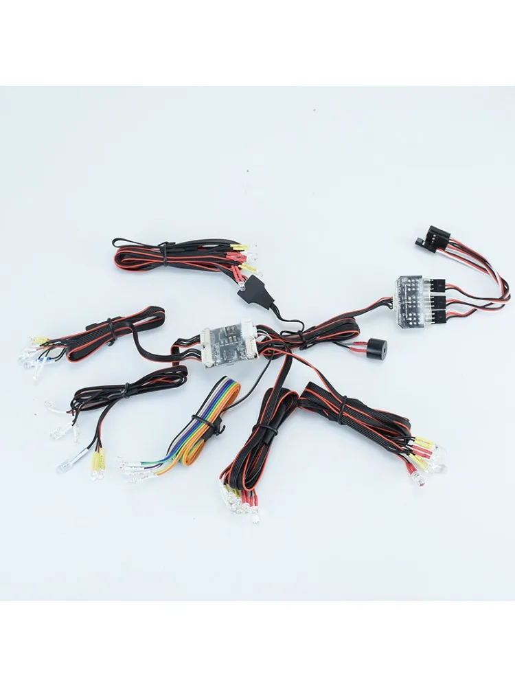 1 Set Lichtsysteem voor 1/14 Tamiya RC Truck Auto Voor Scania 770S Voor Man Voor Volvo - afbeelding 2