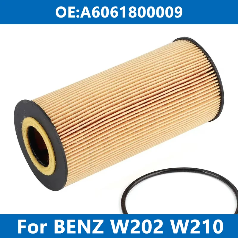 Car Oil Filter Kit A6061800009 For Mercedes Benz W202 W210 W140 C200D C220 C250 E250 E290 E300 G290 G300 S300 Engine Oil Filter