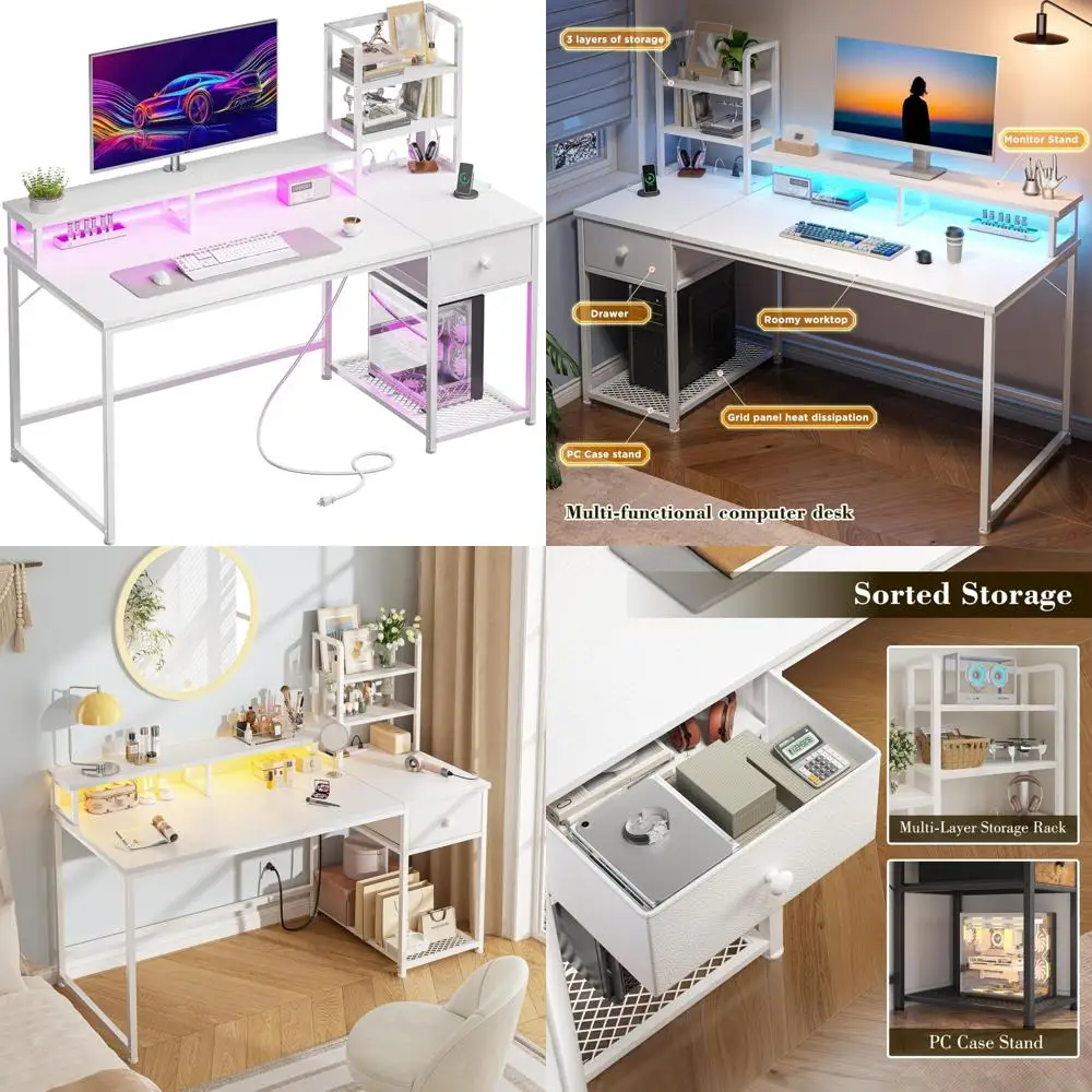 44 Gaming Desk With… - image