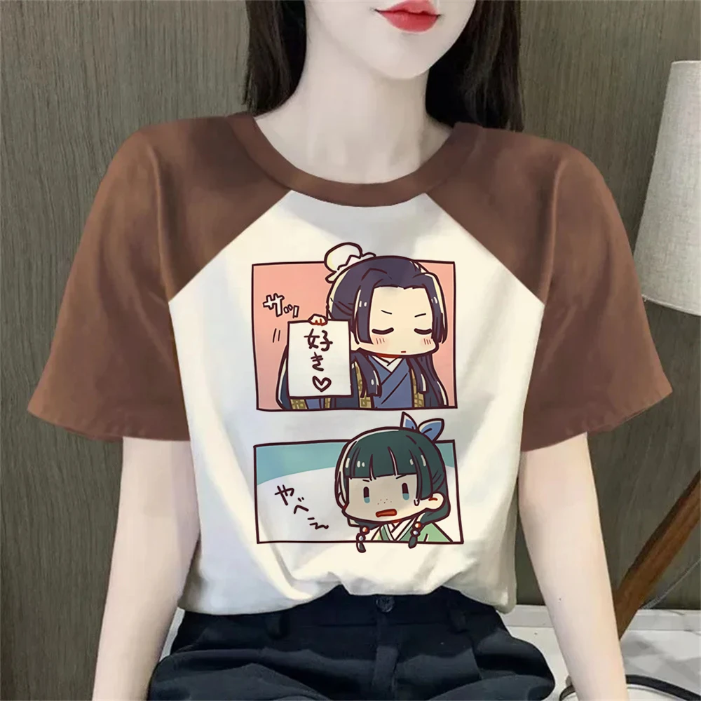 Apothecary Diaries tshirt female cheap streetwear grunge 2000s manga tshirt japan funny streetwear