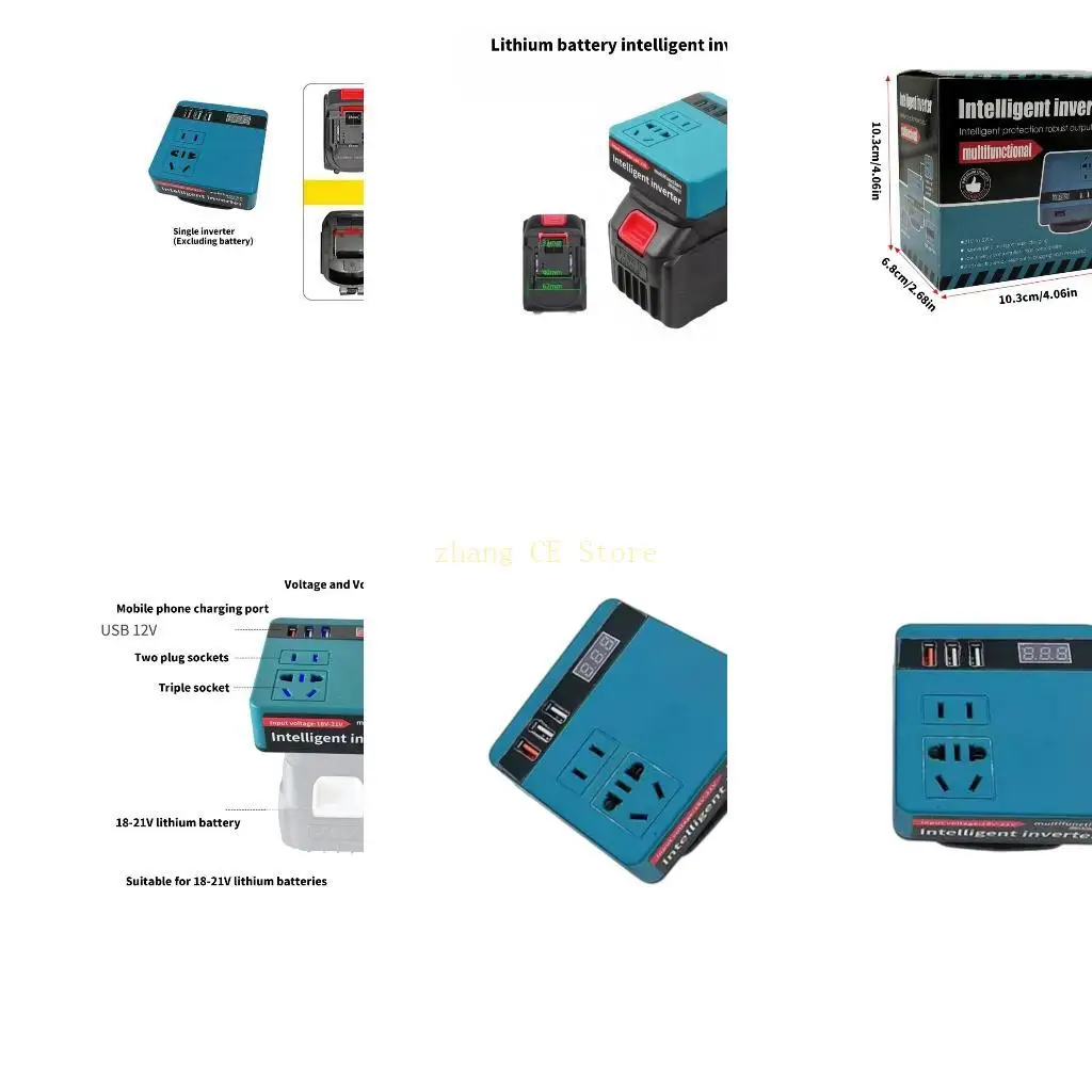 M5TD 21V To 220V Battery Inverter For Mobile Devices And Household Appliances