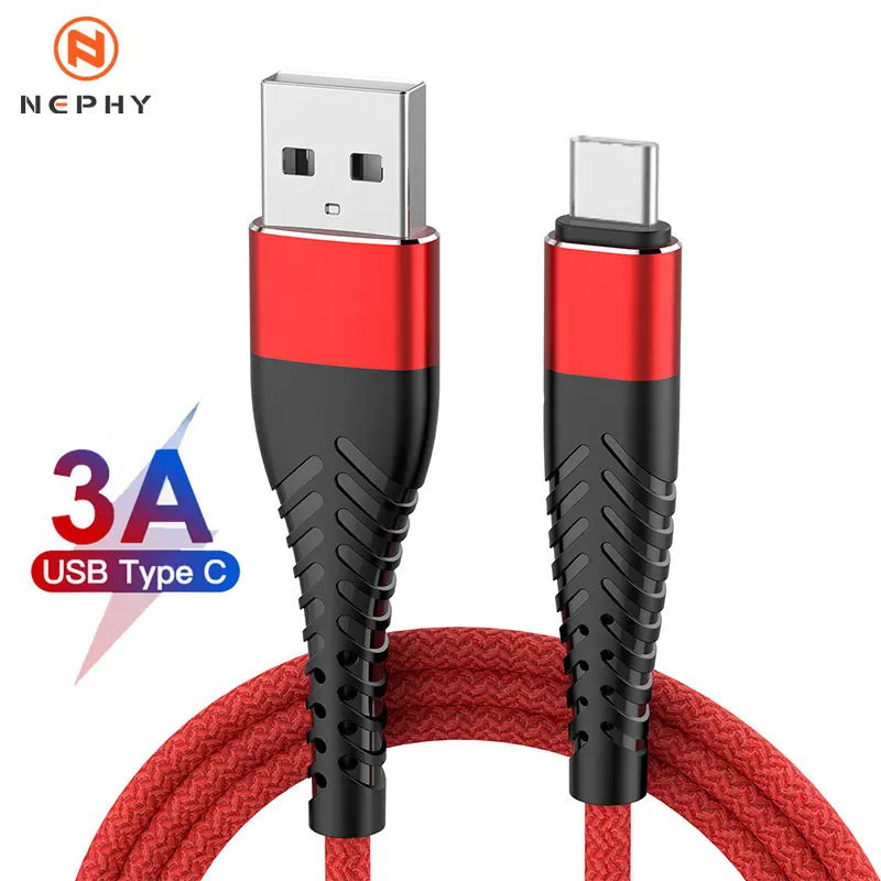 

3A USB Type C Cable Fast Charging Wire for Samsung Galaxy S20 S21 S22 S23 Plus Xiaomi Huawei Mobile Phone USB C Charger Cord 3m