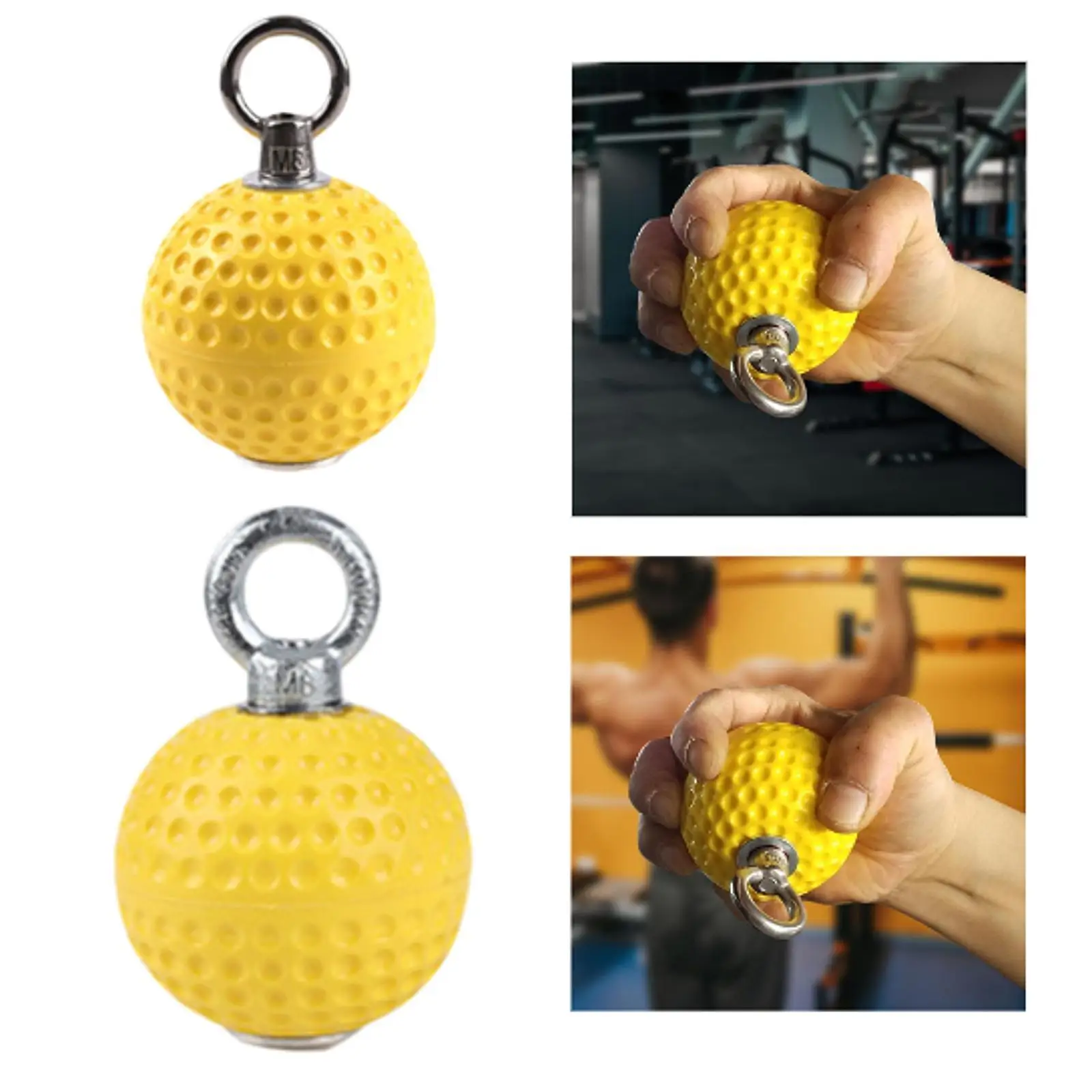 Hand Grip Ball Finger Trainer Non-slip Easy to Use Workout Gadget Multifunction