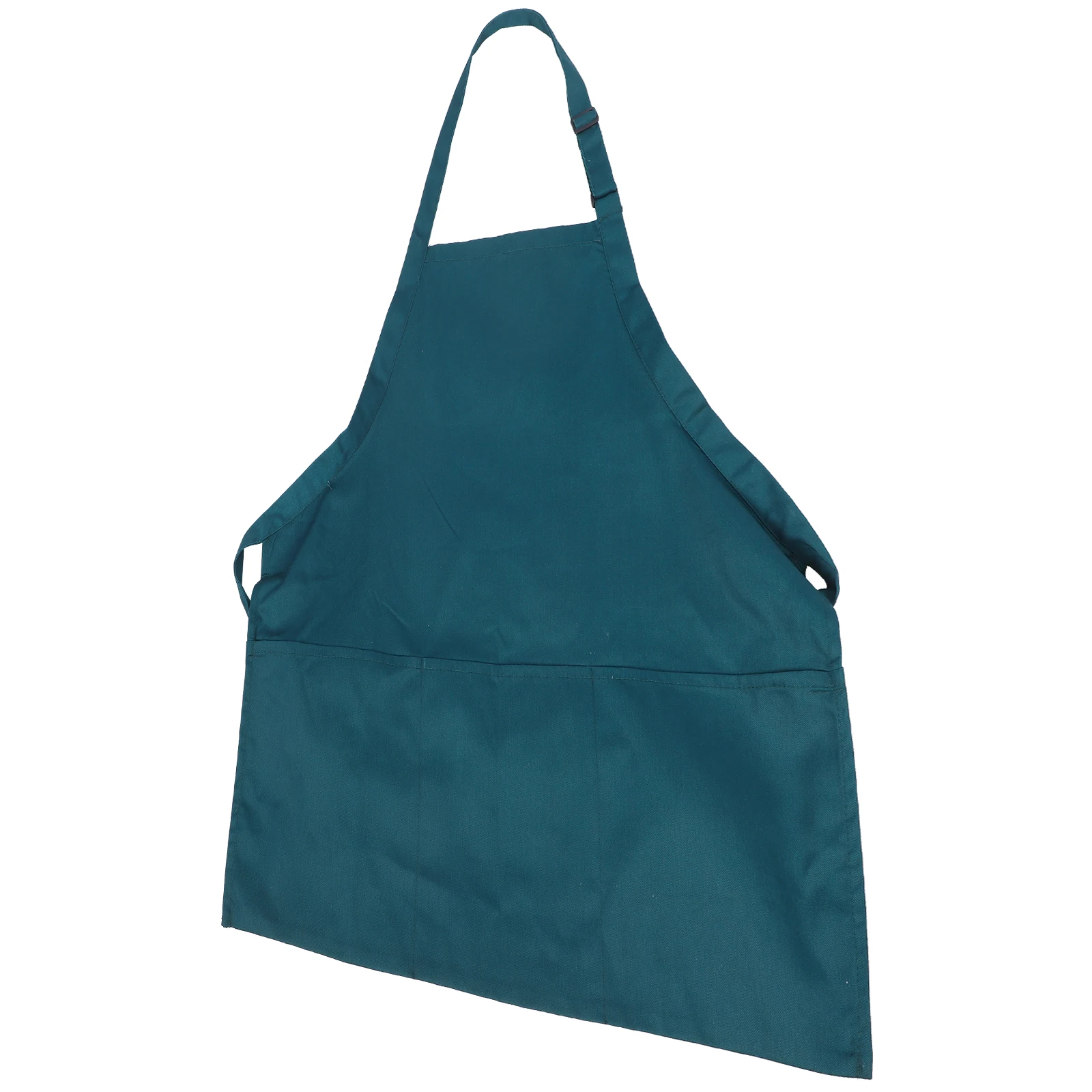 

Halter Neck Apron Mens Polyester Cotton Dishwashing Cooking Restaurant Baking Large Pocket Adjustable Waistb Green