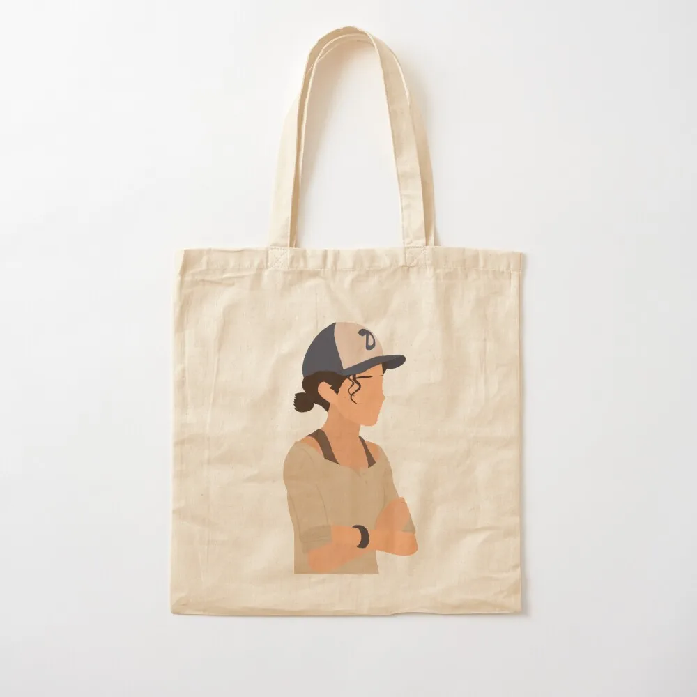 The Walking Dead A New Frontier Clementine Tote Bag tote bag shopping bags foldable Big bag Women's Canvas Tote