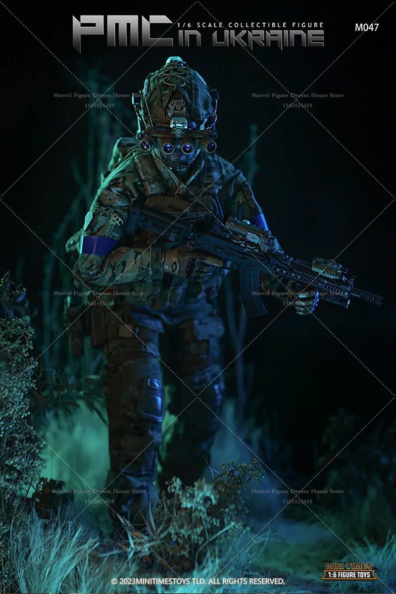 1/6 Scale Active Special Forces Image Camouflage Combat Uniform 12-inch Full Set Action Figure Soldier In Stock MINITIMES M047 - view 4
