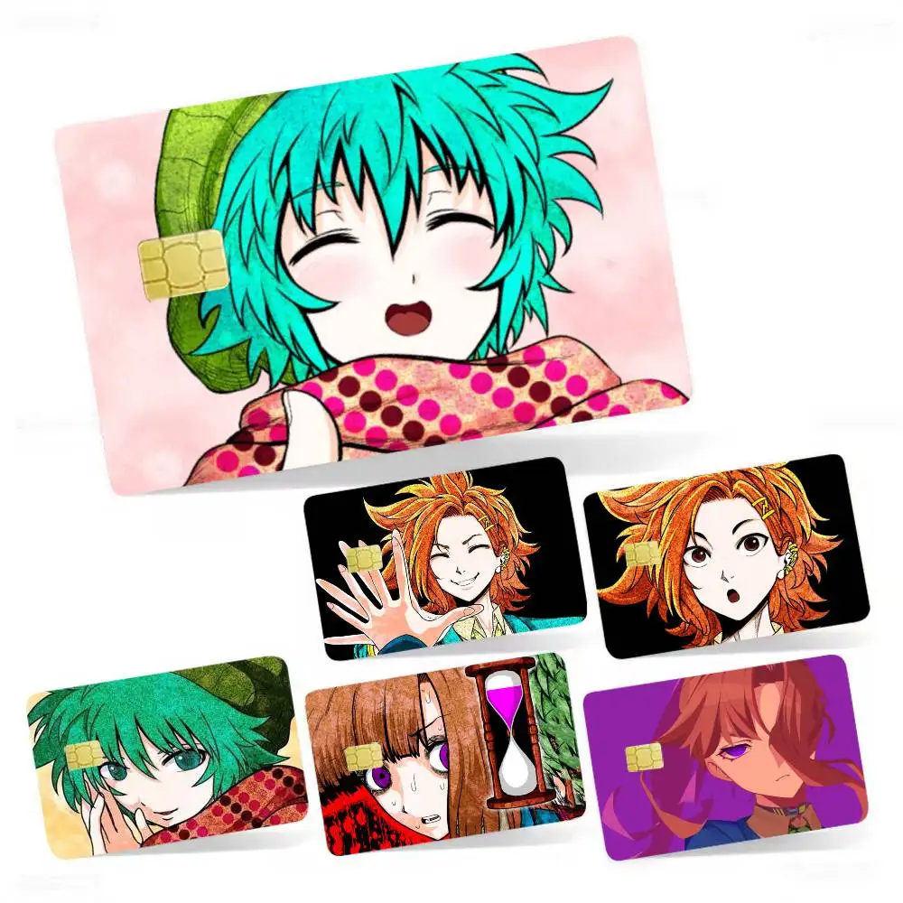 

Y-Your T-Turn to D-Die 4pcs 1Set Card Stickers Small Waterproof Chip 4PCS Card Sticker Anti-Scratch