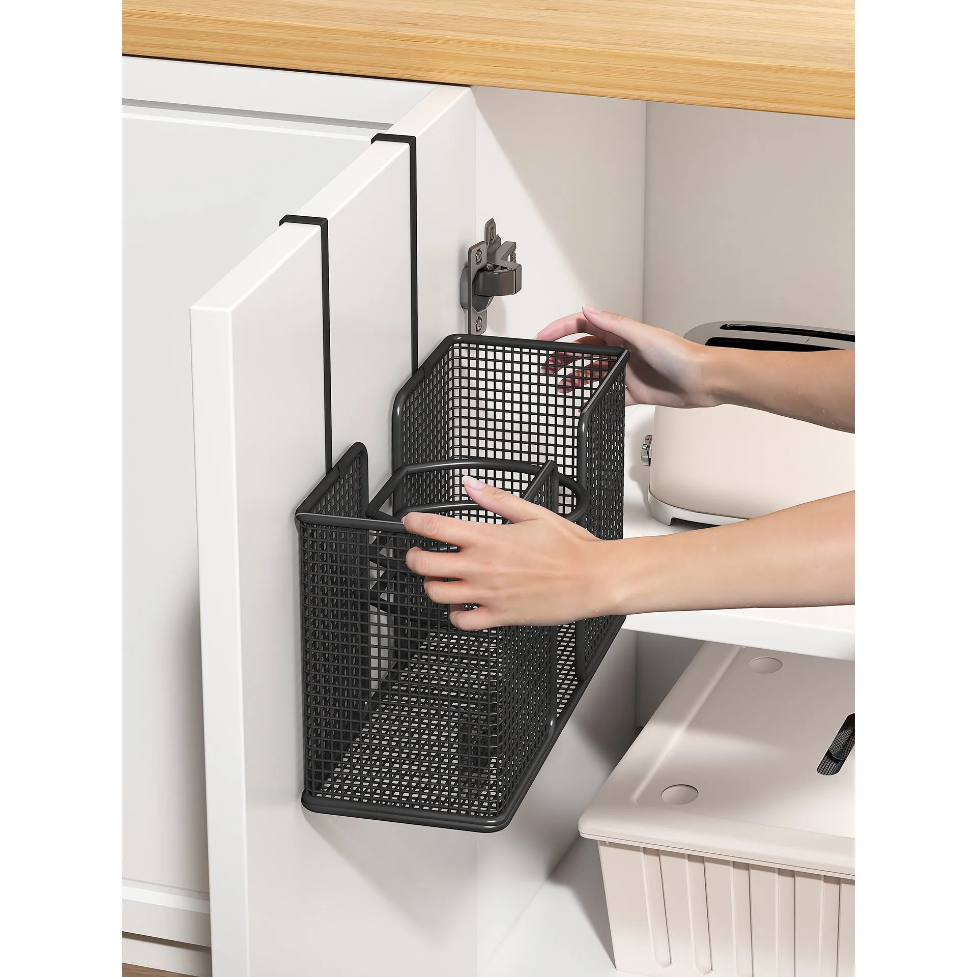 large-capacity-wall-mounted-kitchen-cabinet-door-hanging-storage-basket-keeping-film-organizer-no-drilling-required