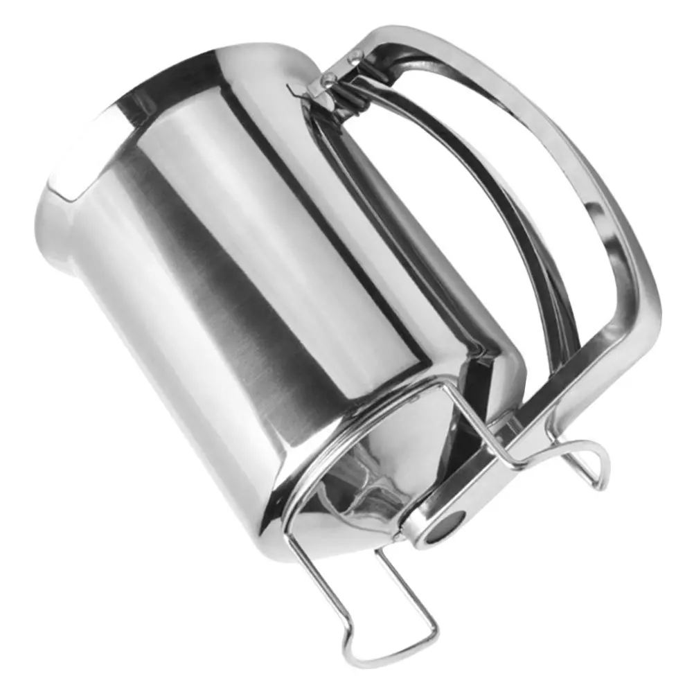 

1pc Pancake Dispenser Stainless Steel Thickened Baking Tool For Waffles Muffins Scones Cupcakes Mixing Funnel Kitchenware