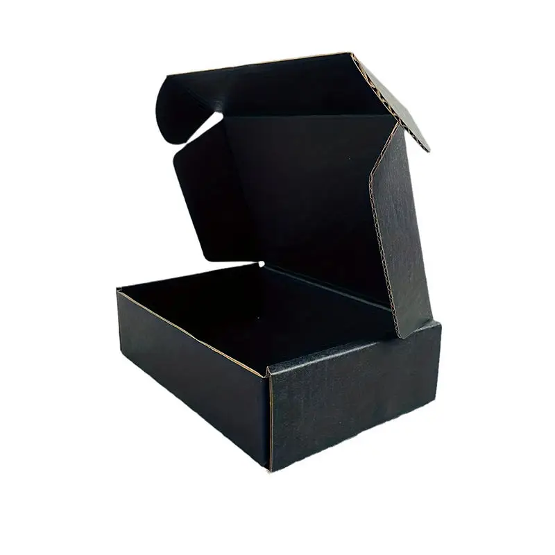 Colorful Zipper Airplane Box 100pcs, Custom Printed Tear Strip Corrugated Mailer for Gift Packaging
