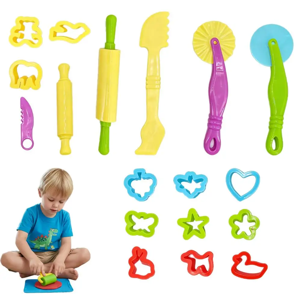 Ensemble de pâte à modeler pour enfants avec moules et outils pour animaux |   Kit d'argile à modeler bricolage |   Arts et travaux manuels créatifs pour les enfants |   Jouet éducatif