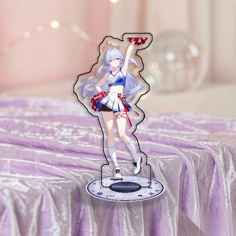 Standing Sign for Genshin Impact Robin Firefly Topaz Acrylic Desktop Stand Decorating Self Made Collection Toys Fans Gifts 15cm