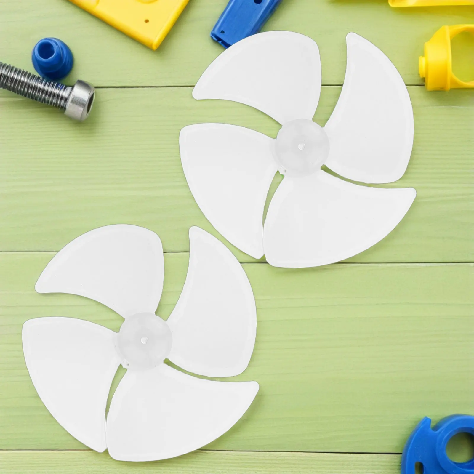 4 Pcs Microwave Oven Cooling Fan Universal Parts for Ovens Propeller Replacement Accessories