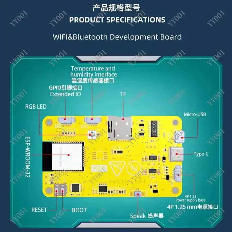 ESP32 Marauder CYD 2432R028 WiFi Bluetooth Module Wireless Development Tool A69M