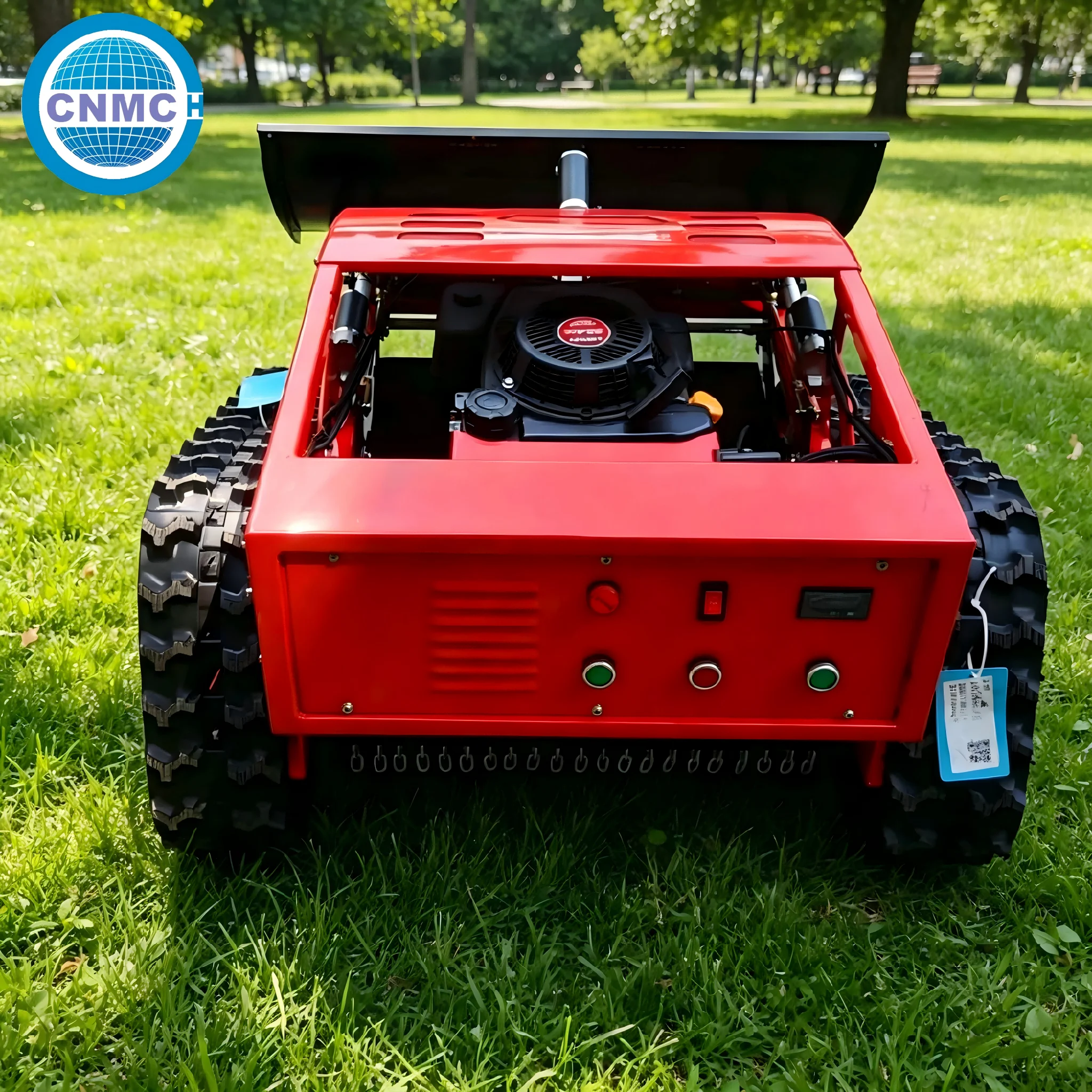 

CNMC Lawn Mower Robot Lawnmower High-performance Household Customized Safety Auto-Stop Blade Grass Mowing Robot Mower Remote