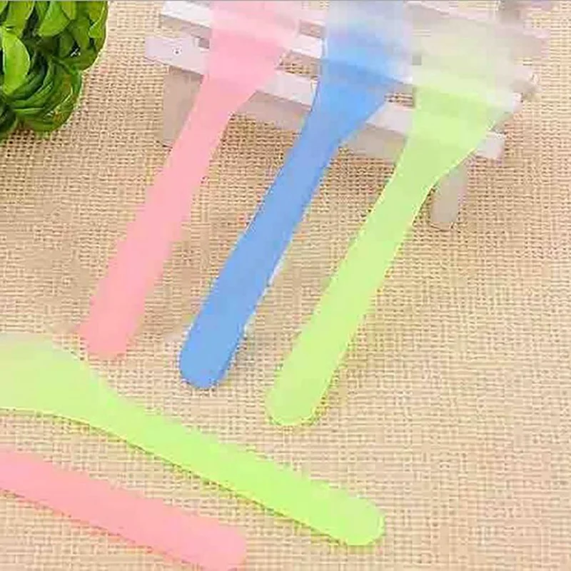 Cuchara para mascarilla Facial, palitos de maquillaje de belleza, herramientas de mezcla de barro, cuchara para mascarilla Facial, 10 unids/lote