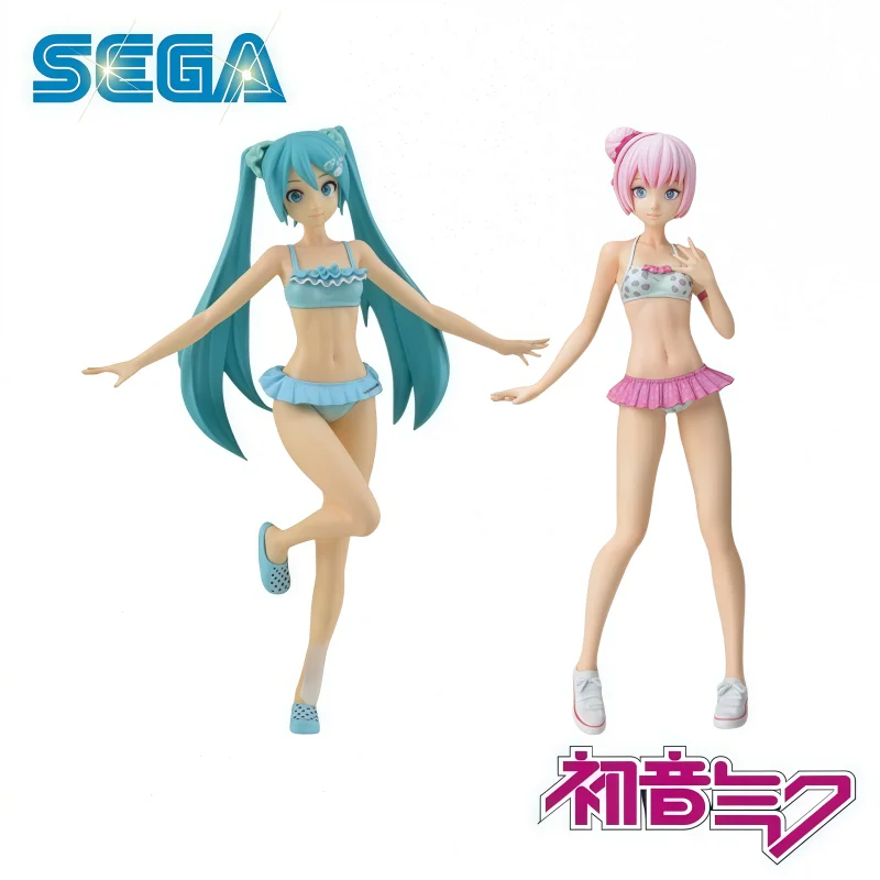 

In Stock 100% Original SEGA Hatsune Miku Hatsune Miku Megurine Luka Action Figure Model Doll Brand New Boexd Anime Characters