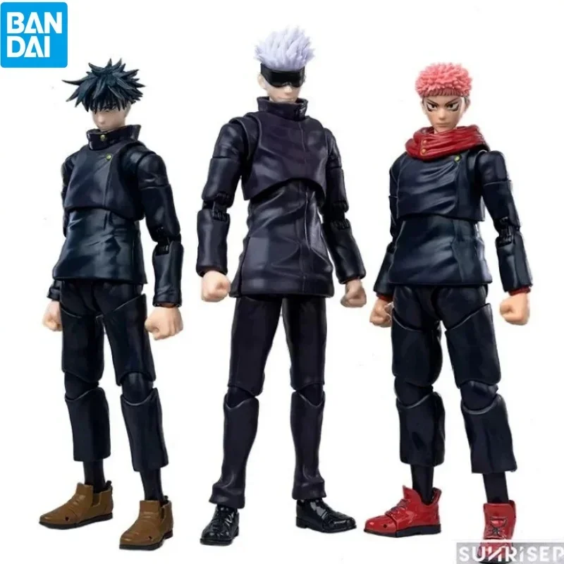 

Bandai Shf 15cm Pvc Jujutsu Kaisen Satoru Gojo Itadori Yuji Fushiguro Megumi Action Anime Figure Collectible Toy Decoration Gift