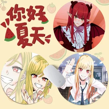 애니메이션 마이 원피스 업 달링 키타가와 마린 스몰 라운드 스피드 버전, 게임 컴퓨터 키보드, 사무실 테이블 매트, 노트북 마우스 매트 