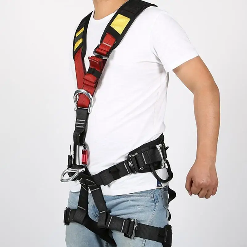 

XXFC Climbing Harness Only Shoulder Strap Harness Waist Hip for Protection Safety Har