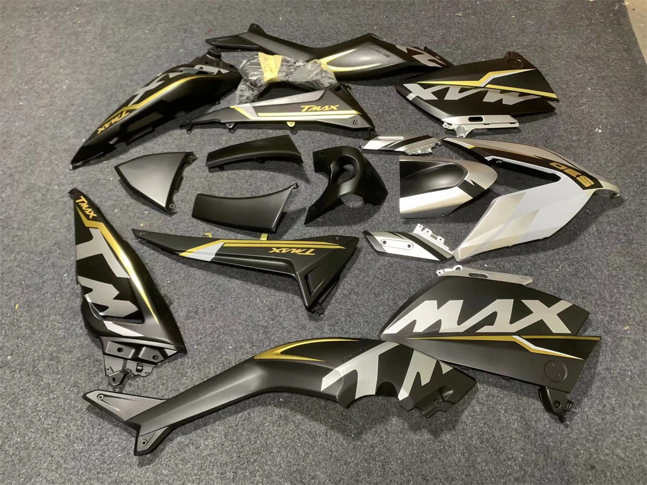 New ABS Motorcycle Fairings Kit Fit For YAMAHA T-MAX530 2015 2016 15 16 TMAX 530 Bodywork Set Custom Black Gray Matte