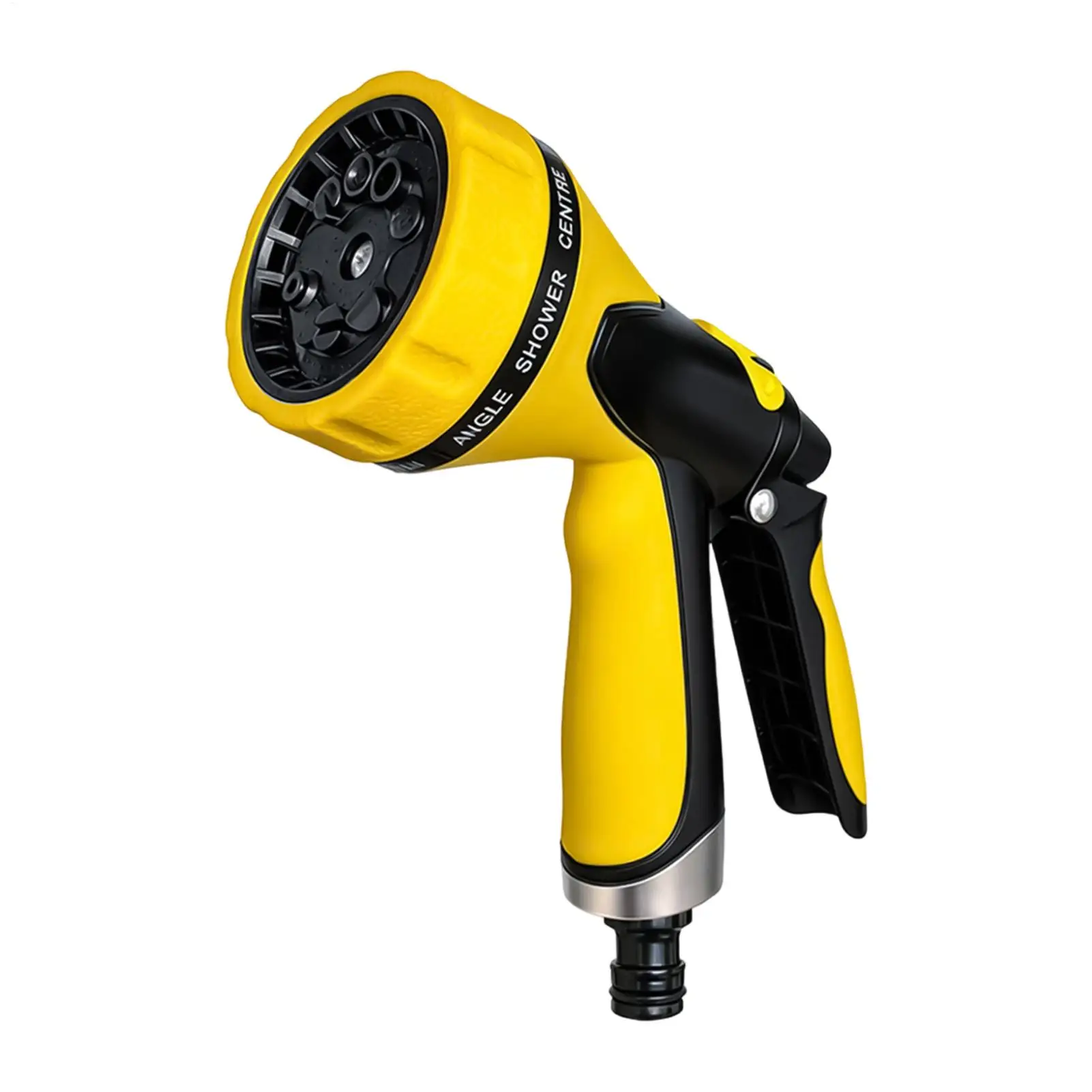 Water Hose Nozzle Adjustable 10 Patterns Heavy Duty Sprinkler Hose Water Sprayer For Outdoor House Deck Faucet Washing Blower